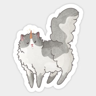 Furbaby Unikitty Sticker